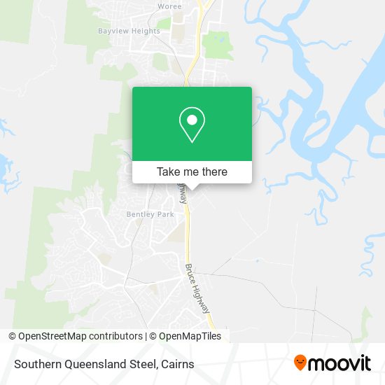 Mapa Southern Queensland Steel