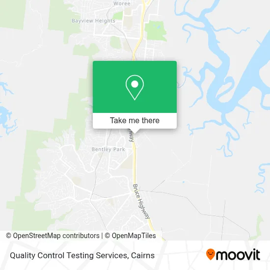 Quality Control Testing Services map
