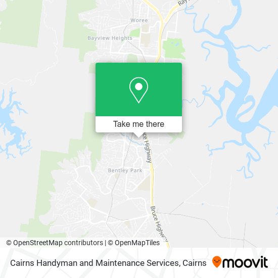 Mapa Cairns Handyman and Maintenance Services