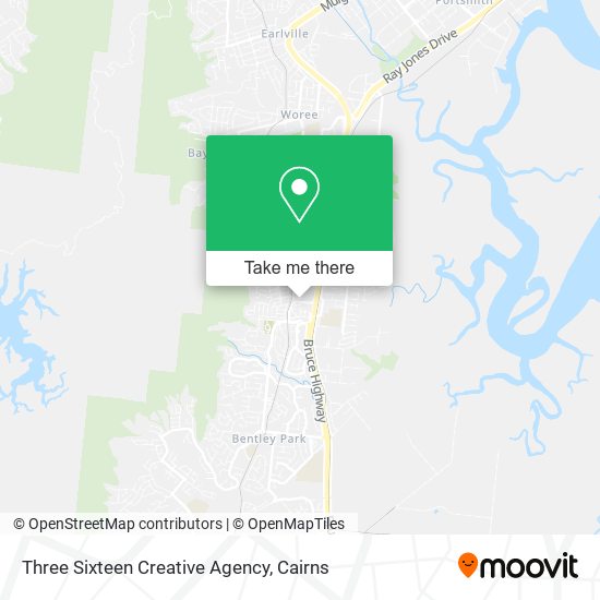 Three Sixteen Creative Agency map