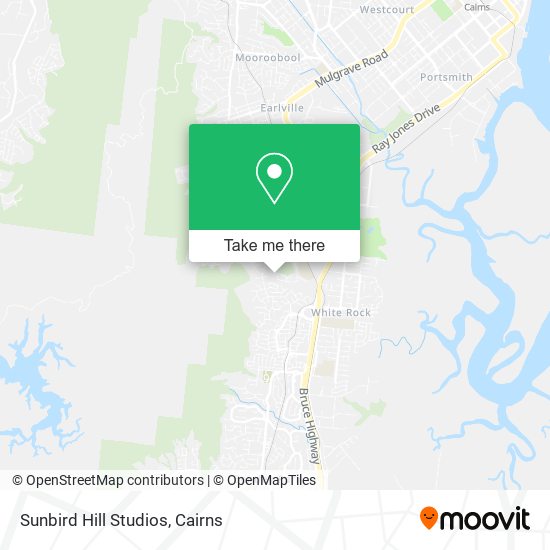 Sunbird Hill Studios map