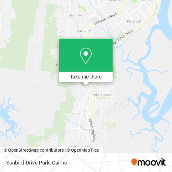 Sunbird Drive Park map