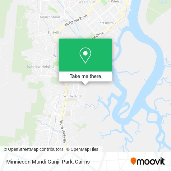 Minniecon Mundi Gunjii Park map