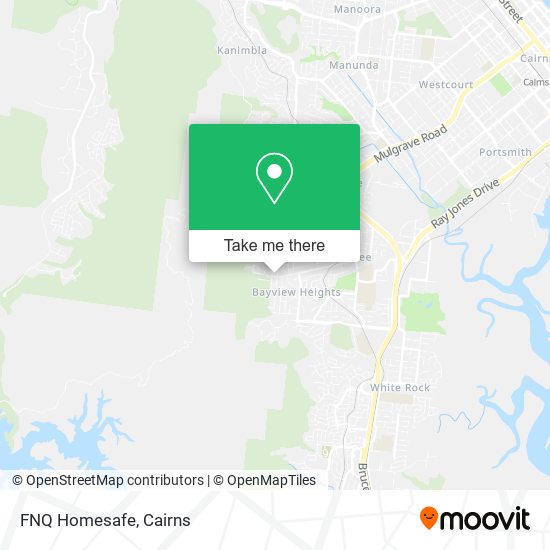 Mapa FNQ Homesafe