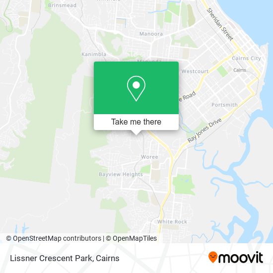 Lissner Crescent Park map