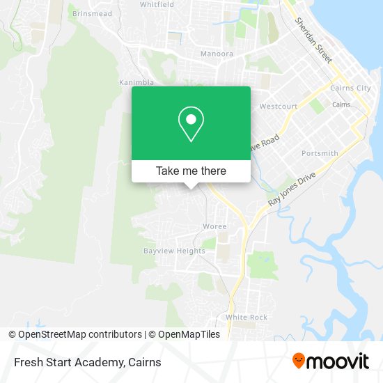 Fresh Start Academy map