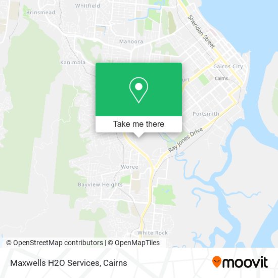 Maxwells H2O Services map