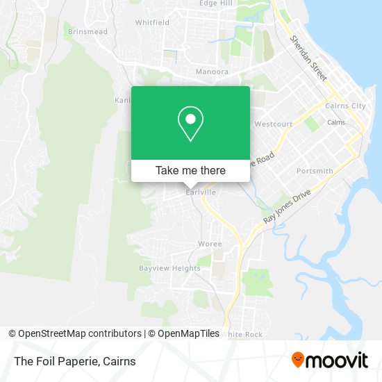 The Foil Paperie map