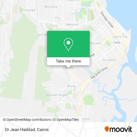 Dr Jean Haddad map