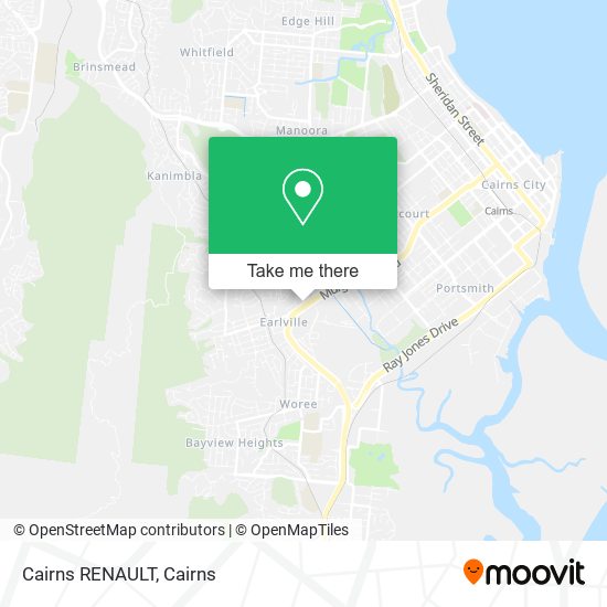 Cairns RENAULT map