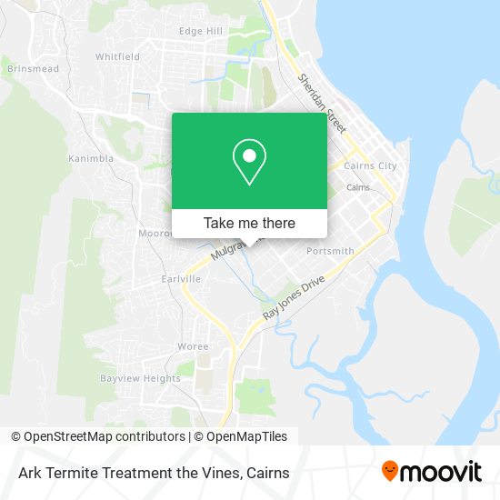 Ark Termite Treatment the Vines map
