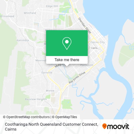 Cootharinga North Queensland Customer Connect map