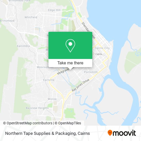Northern Tape Supplies & Packaging map
