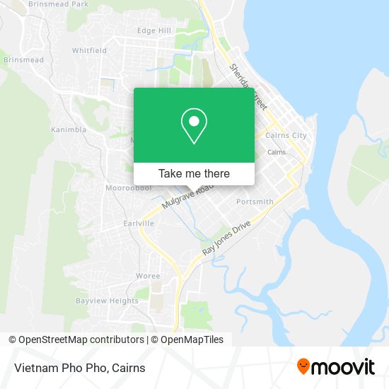 Vietnam Pho Pho map