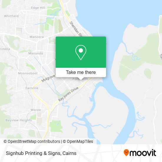 Signhub Printing & Signs map