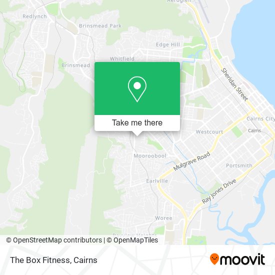 The Box Fitness map
