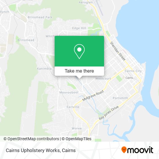 Mapa Cairns Upholstery Works