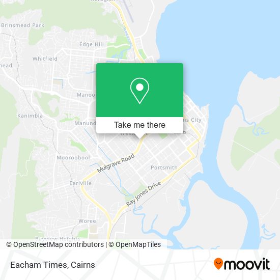 Eacham Times map