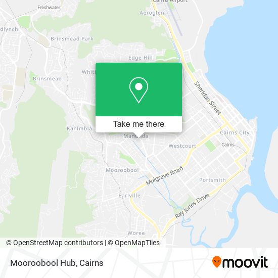 Mapa Mooroobool Hub