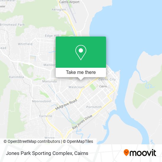 Jones Park Sporting Complex map
