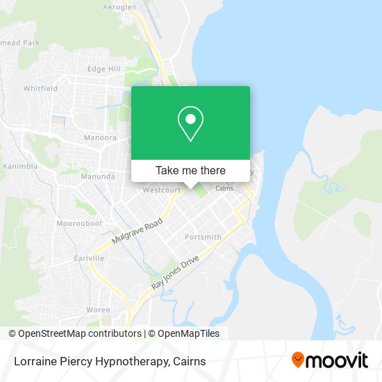 Lorraine Piercy Hypnotherapy map
