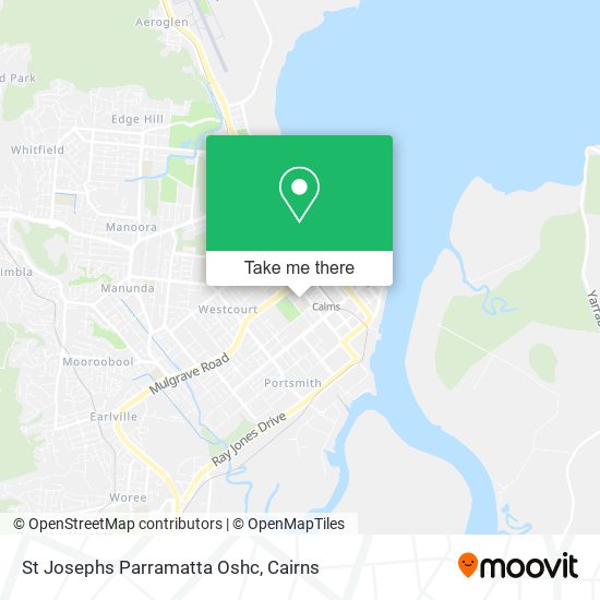 St Josephs Parramatta Oshc map
