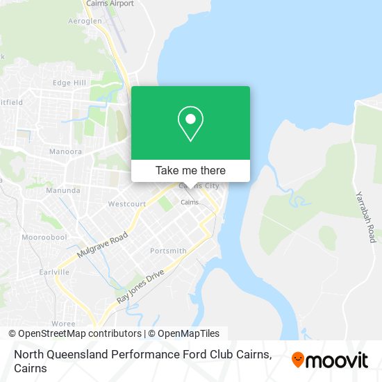 North Queensland Performance Ford Club Cairns map