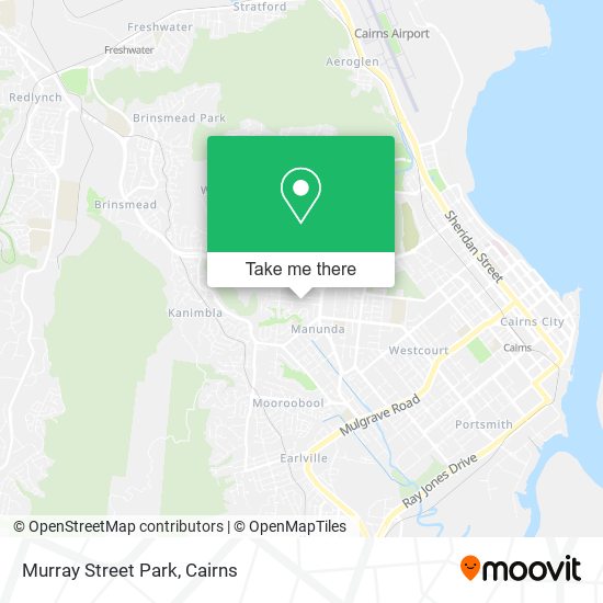 Murray Street Park map