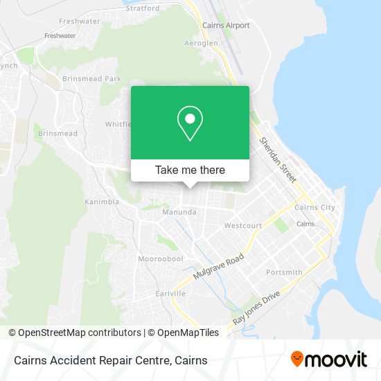 Cairns Accident Repair Centre map