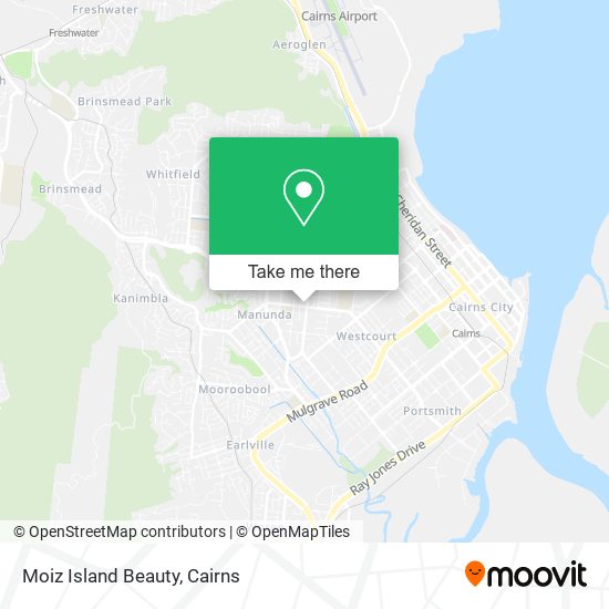 Moiz Island Beauty map