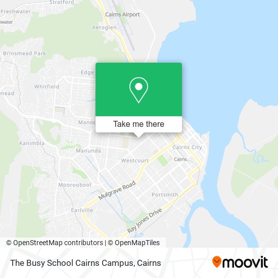 The Busy School Cairns Campus map
