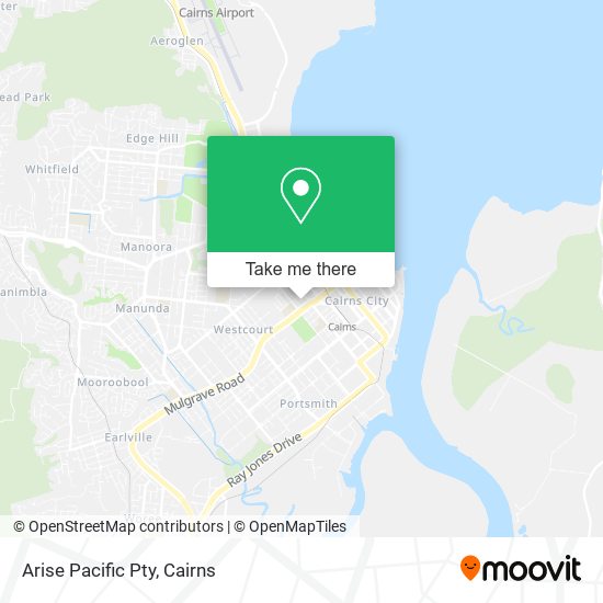 Arise Pacific Pty map