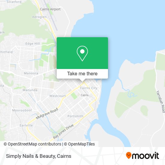 Simply Nails & Beauty map