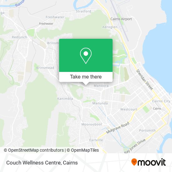 Couch Wellness Centre map