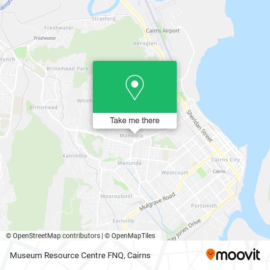 Museum Resource Centre FNQ map