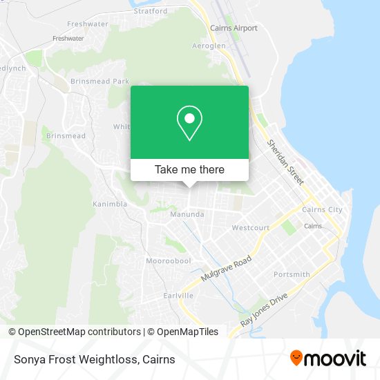 Sonya Frost Weightloss map