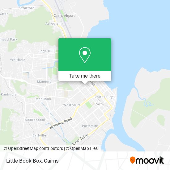 Little Book Box map