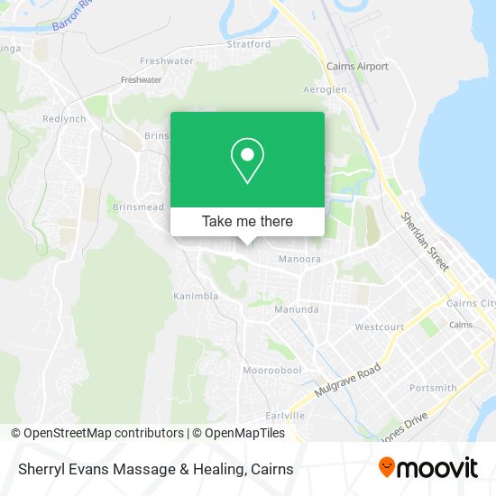 Sherryl Evans Massage & Healing map