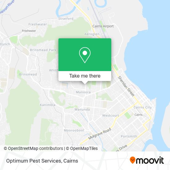 Optimum Pest Services map