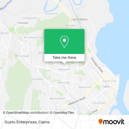 Gusto Enterprises map
