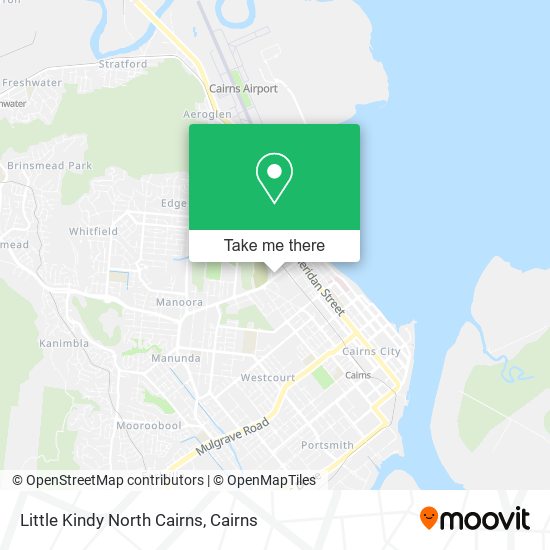 Little Kindy North Cairns map