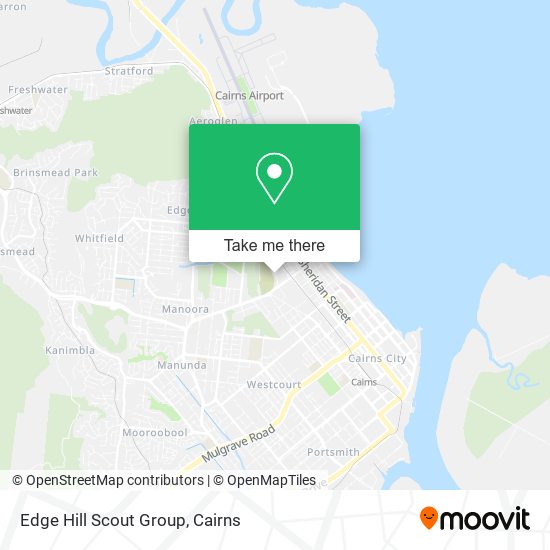 Edge Hill Scout Group map