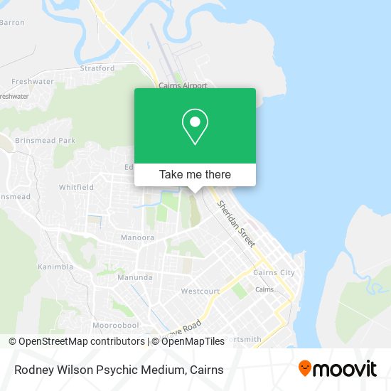Rodney Wilson Psychic Medium map