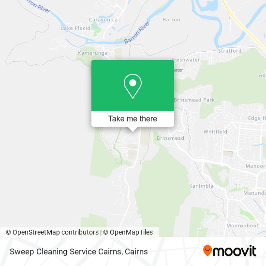 Sweep Cleaning Service Cairns map
