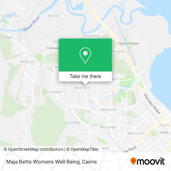 Maja Betts Womens Well-Being map