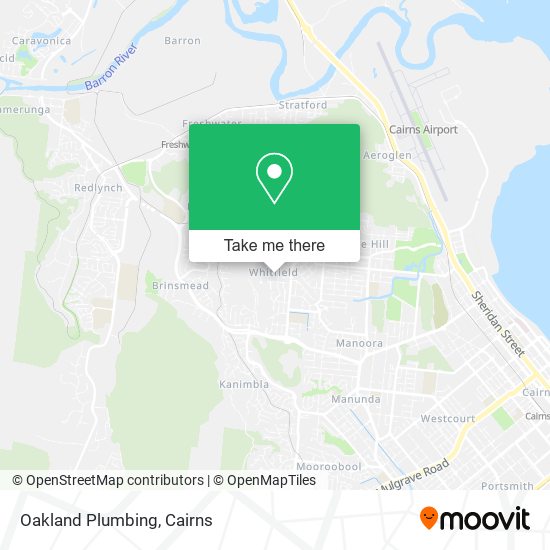 Oakland Plumbing map