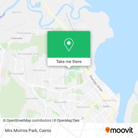 Mrs Morros Park map