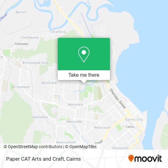 Paper CAT Arts and Craft map