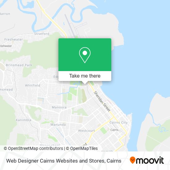 Mapa Web Designer Cairns Websites and Stores