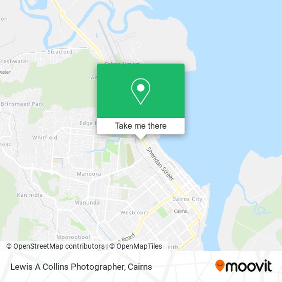 Lewis A Collins Photographer map